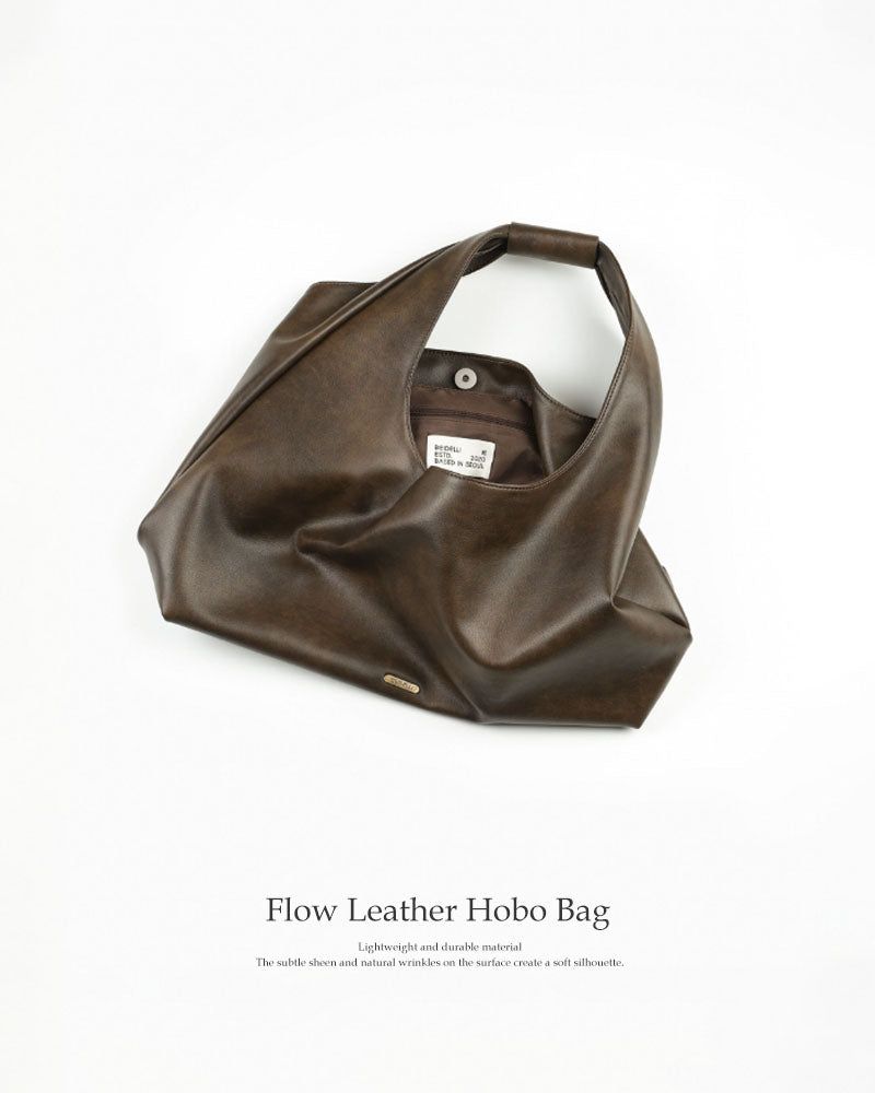 BEIDELLI（ベイデリー）の「[ORIGIANL] Flow Leather Hobo Bag（Bags）」