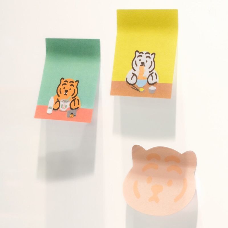 Tiger Face Memo Pad