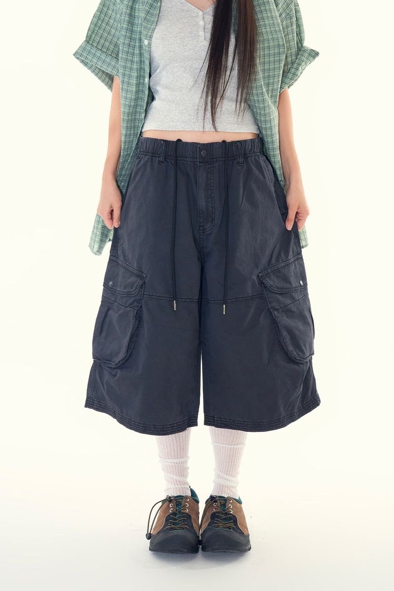 Raucohouse（ラウコハウス）の「Fog bio washed cargo bermuda pants（Pants）」
