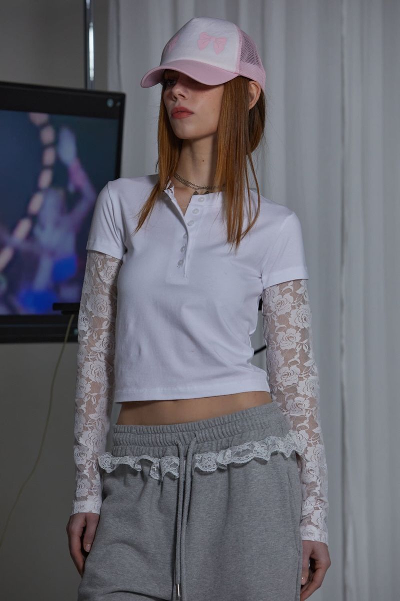 ROY LACE T-SHIRT
