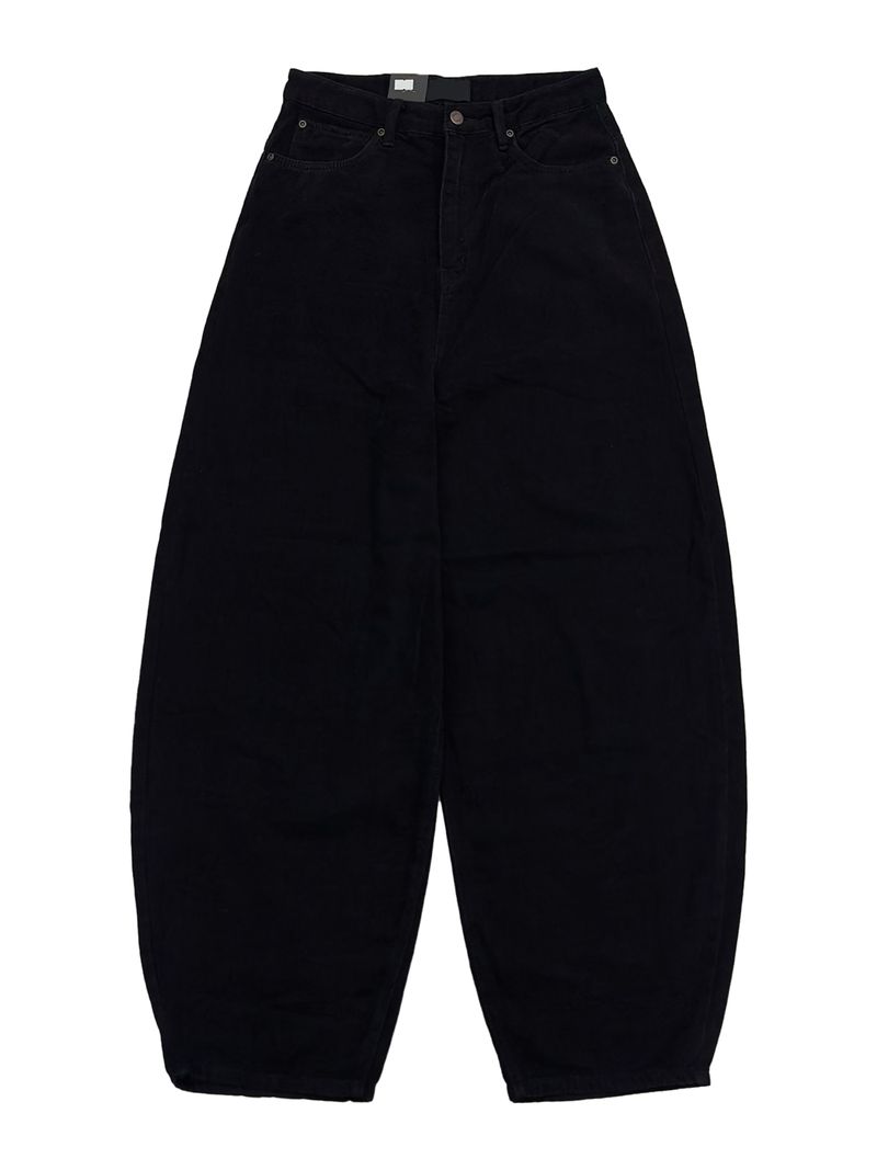 overfit velvet wide pants