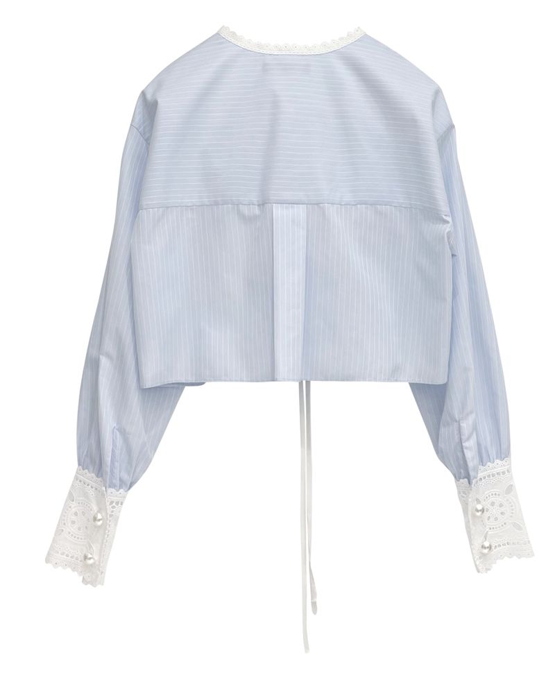 Cotton lace shirt