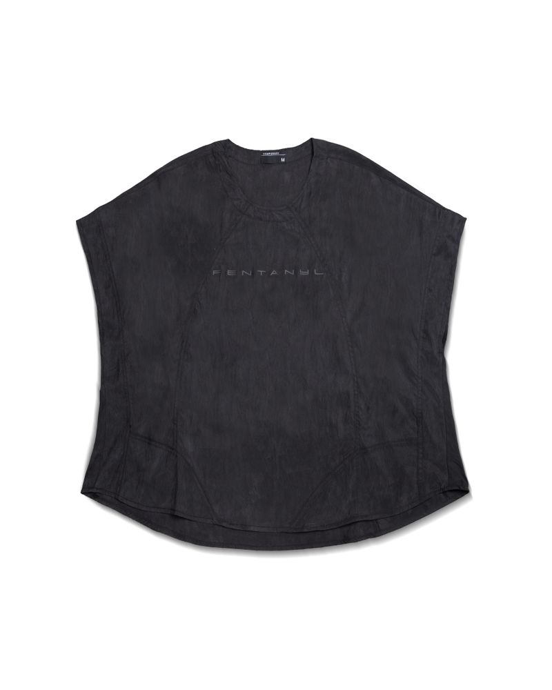 Goldie（ゴルディ）の「TMPRARY CUPRO BLACK GREY TSHIRT（Tops）」