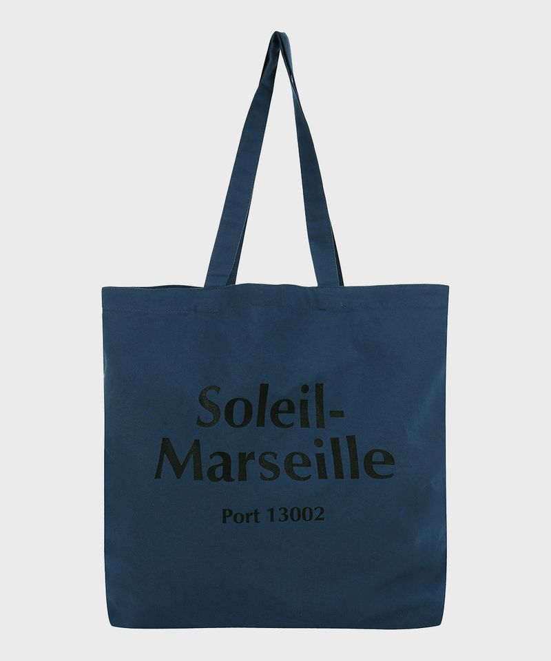 amour soleil eco bag deep ocean blue