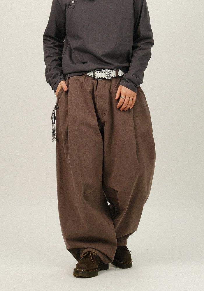 SEMIKAJI(セミカジ)の「AND Pin-tuck Balloon Pants(Pants)」