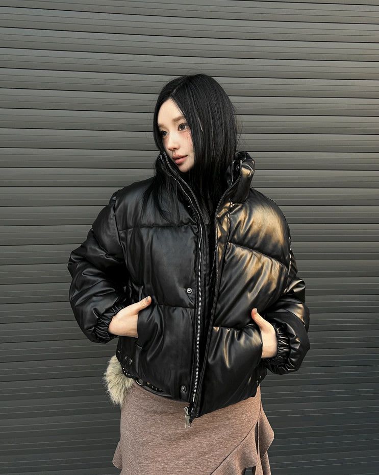 Texture leather padding