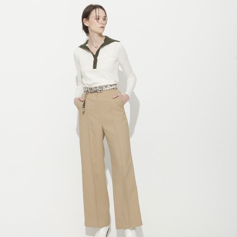  AVA TURTLE NECK TOP, IVORY