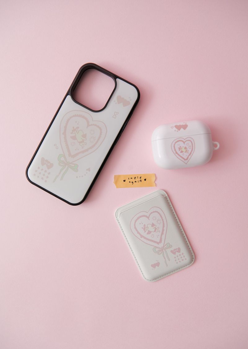 cupid again epoxy phone case