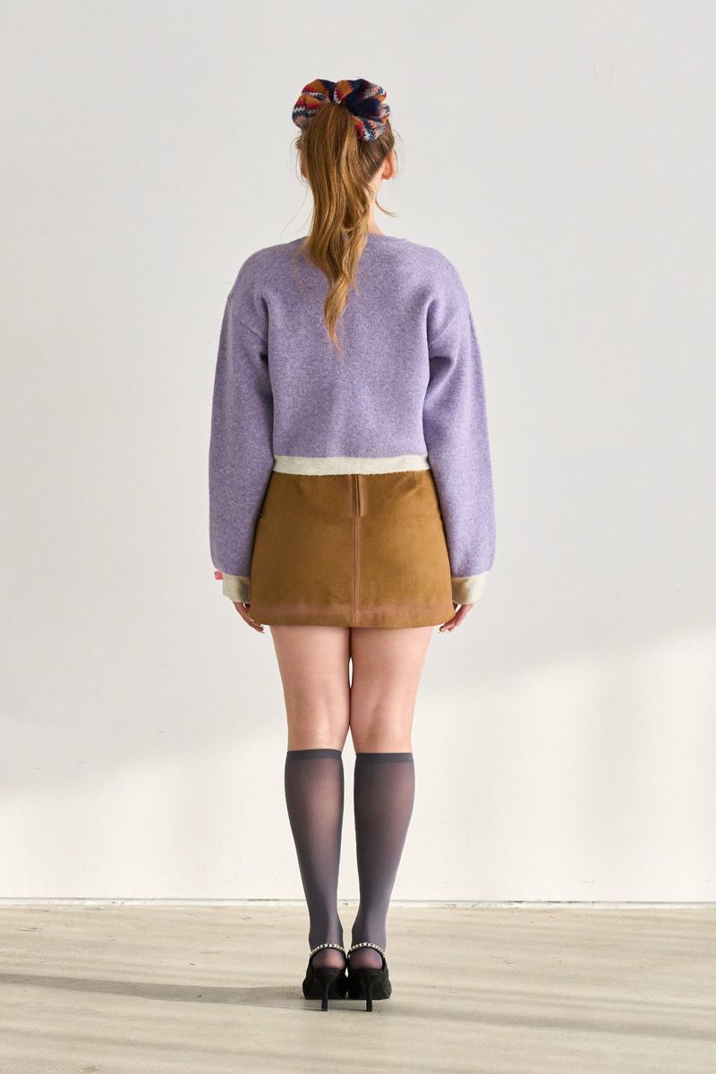 MP SYMBOL LOGO KNIT LAVENDER