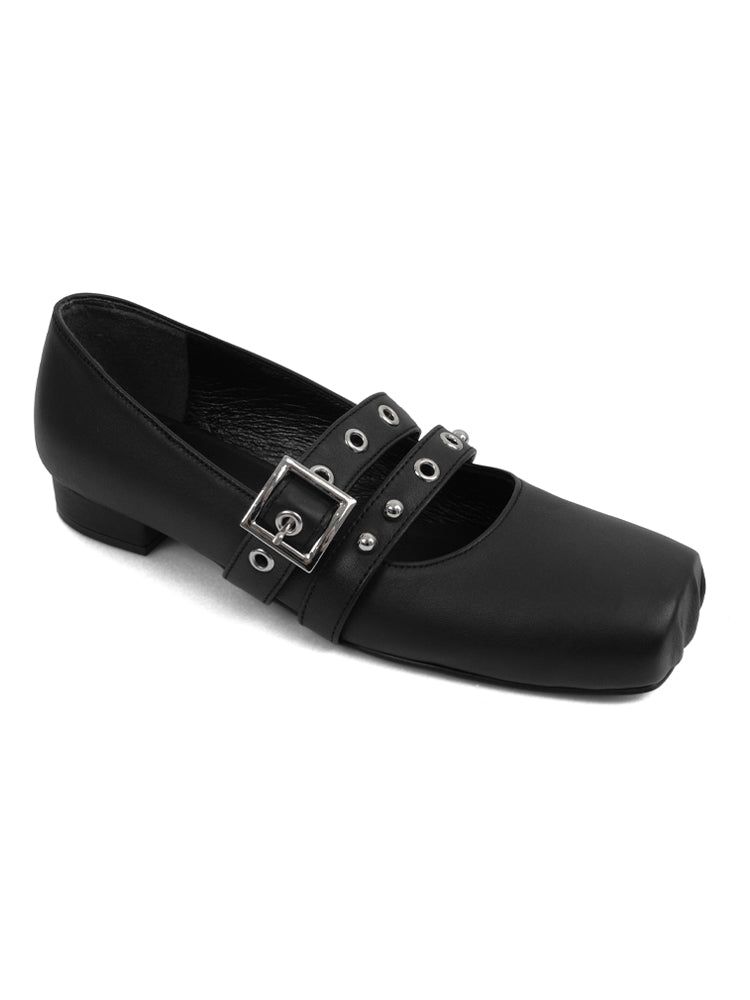 Bold strap mary jane
