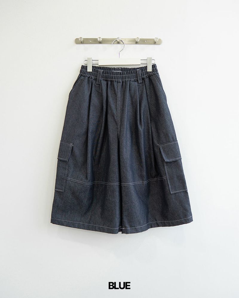 Diki Bermuda Denim Pants
