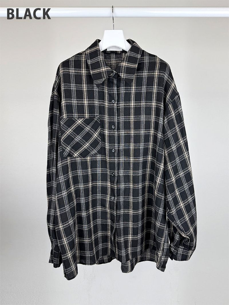 SLOW TWO-WAY CHECK SHIRT (2C)