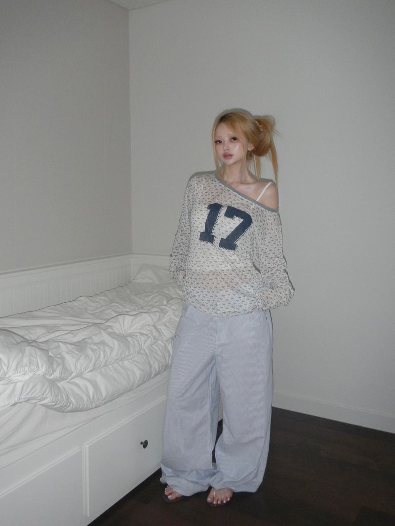 jaseumin 17 unabal loose tee(3 color)
