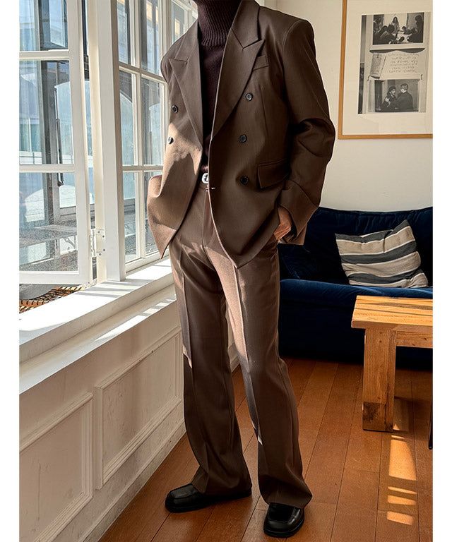 [SET UP 가능] Max boots cut slacks(2color)