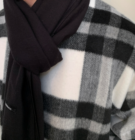  Ninewood Wool Check Sweatshirt