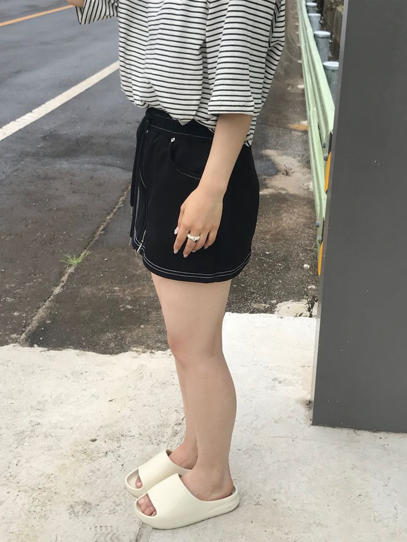 Zipper & Rivet mini skirt