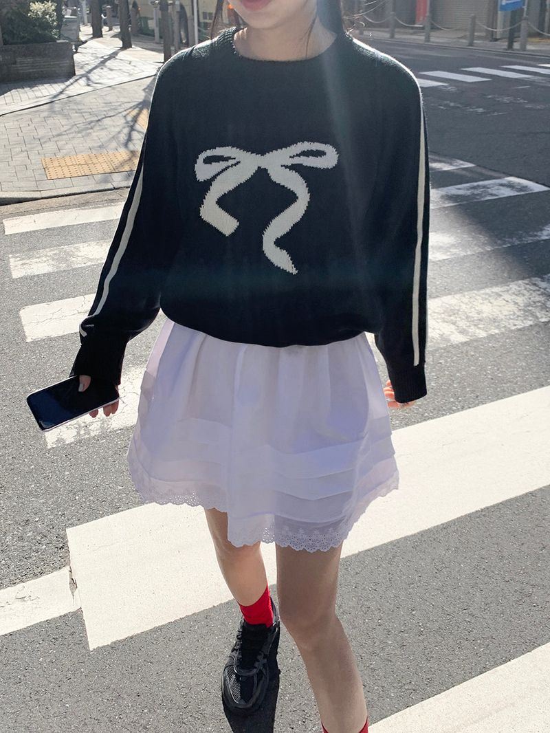 [MADE] Epo Lace Mini Skirt