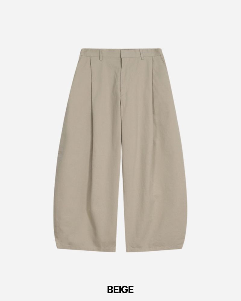 Seville Curved Cotton Pants