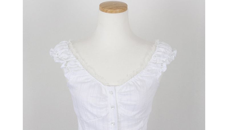FRILL LACE BLOUSE