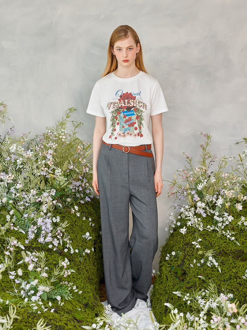 Rose Garden T-Shirt (Ivory)