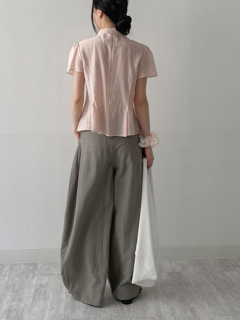Pleated Eco Shoulder Bag