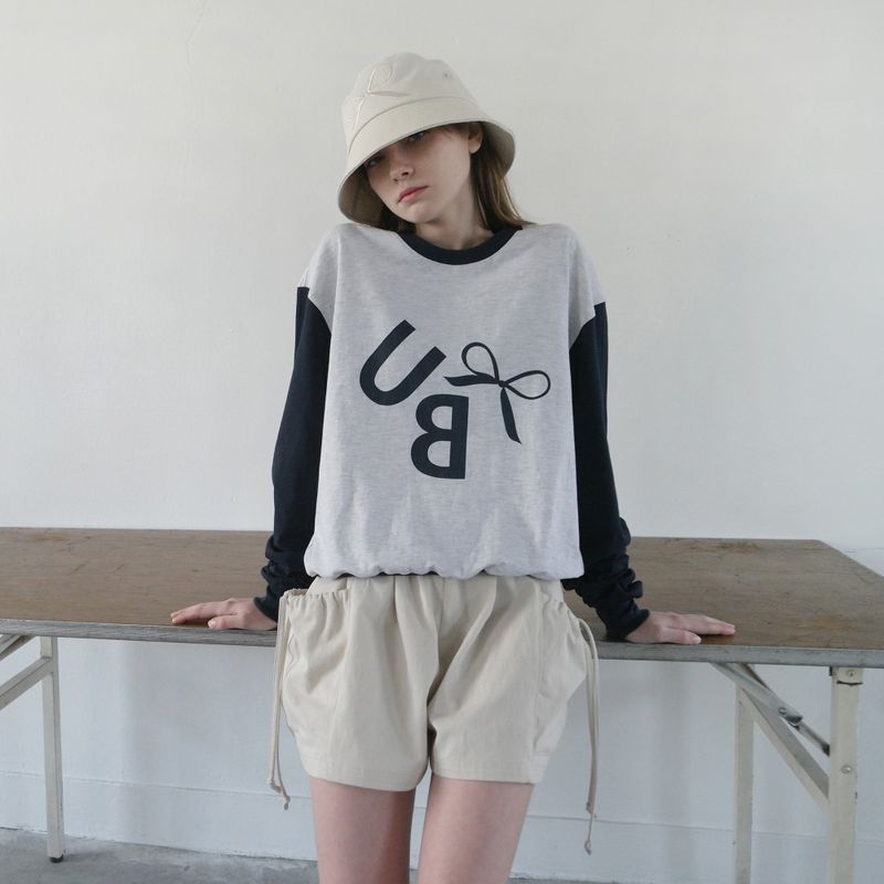 Cream Ribbon Cotton Hat