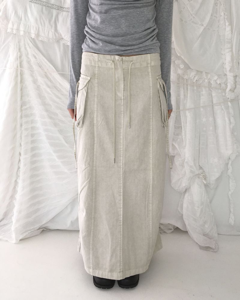 Pigment long skirt