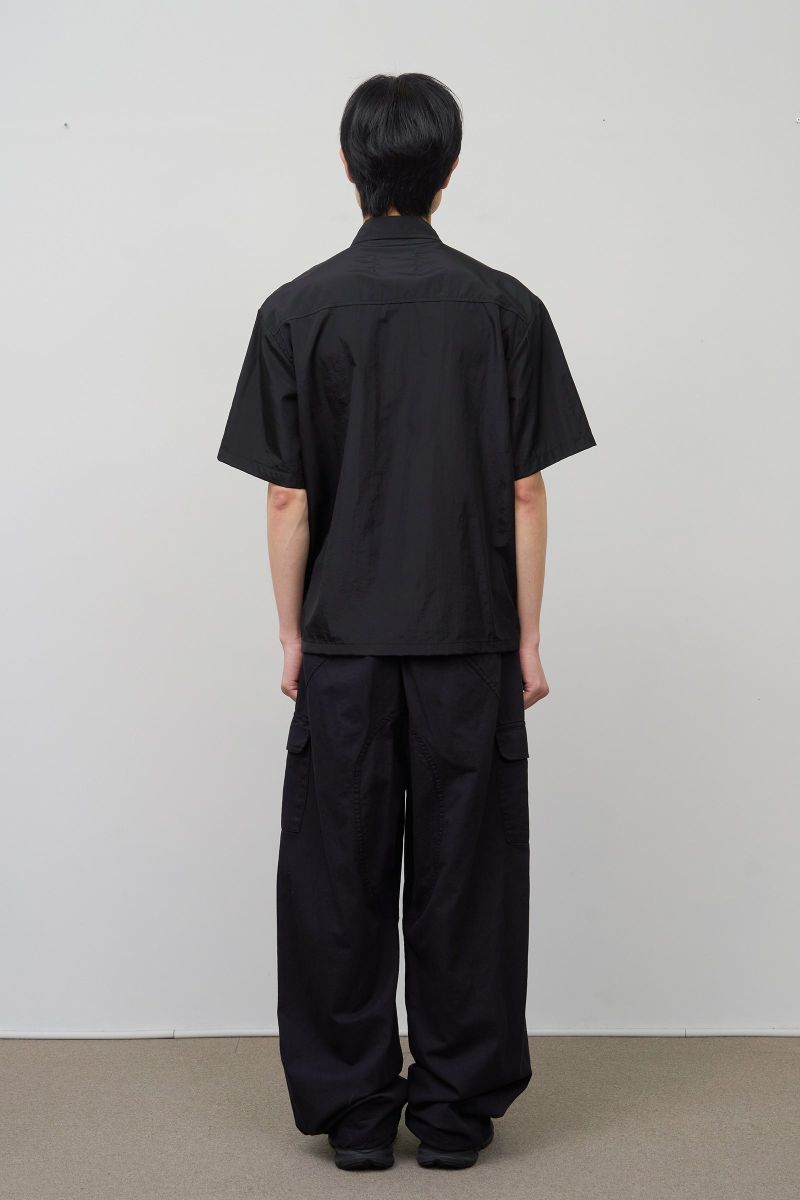 Log Curved Nylon Jacket