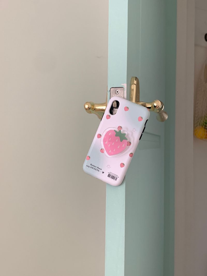 secondboutique（セカンドブティック）の「[MADE] acrylic Tok Fruit Fruit tok_ Pinkberry acrylic tok_Basic type smart talk（Smartphone Accessories）」