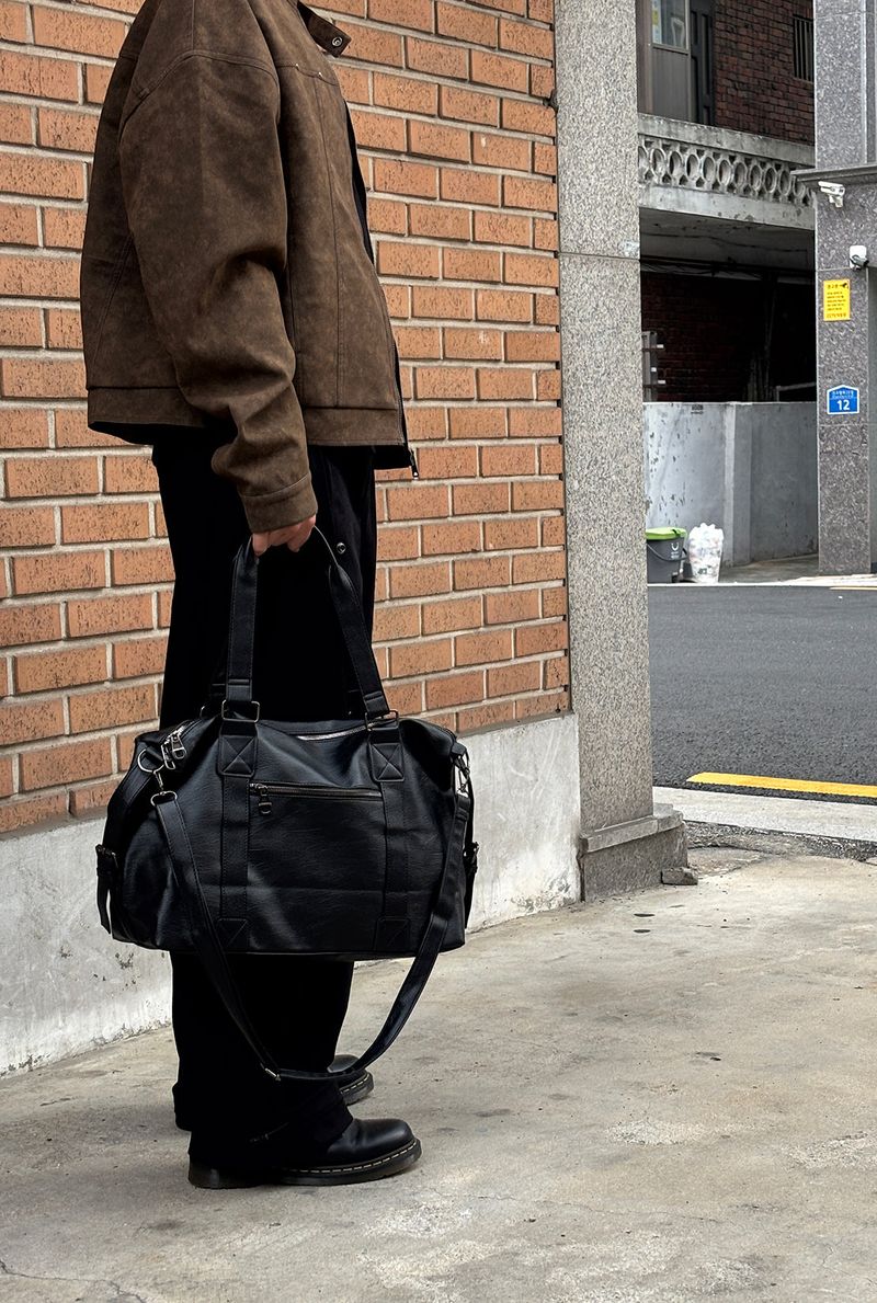 Daily Leather Cross Bag