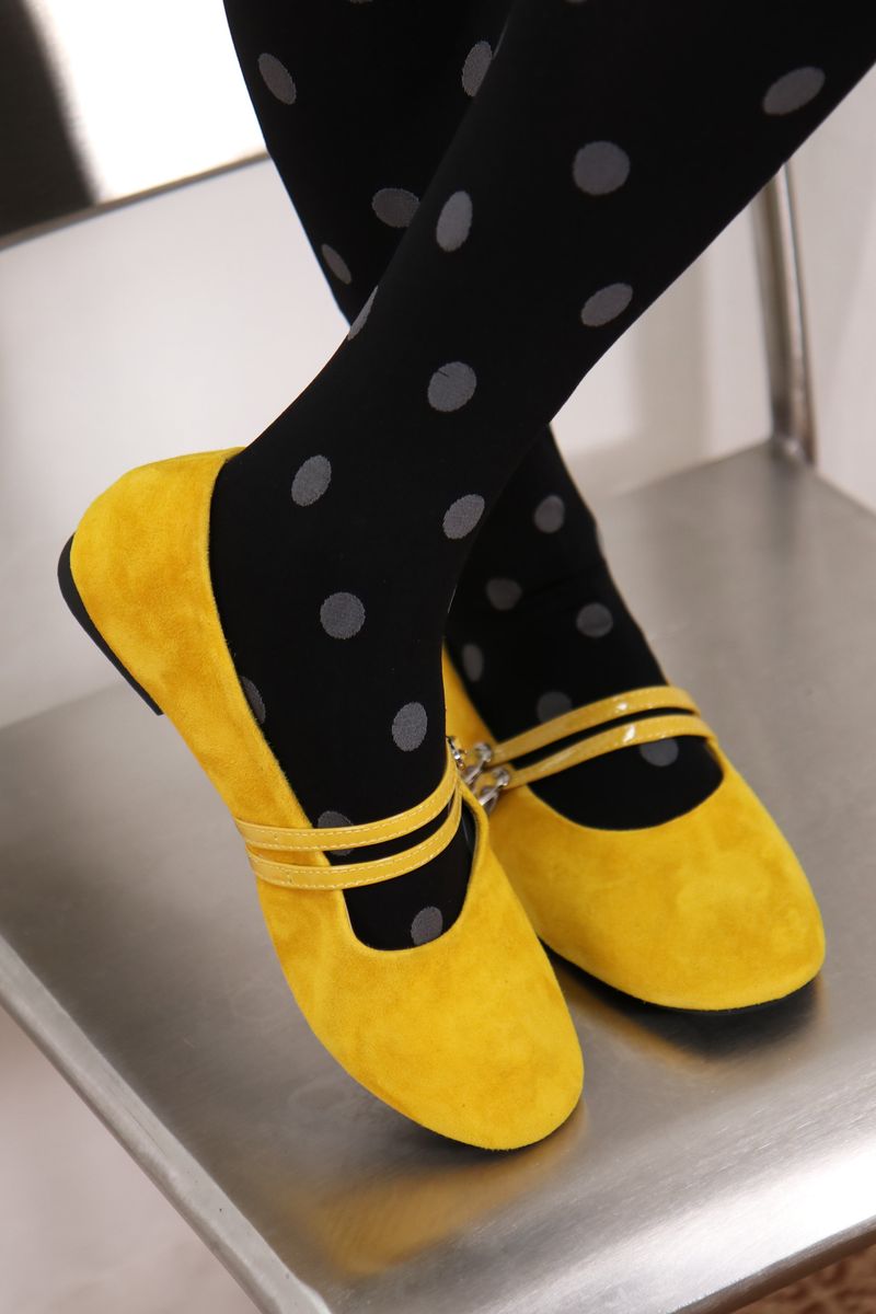 black & gray pop dot tights