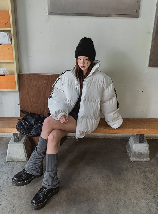 Winter Fit Ribbed Leg Warmers