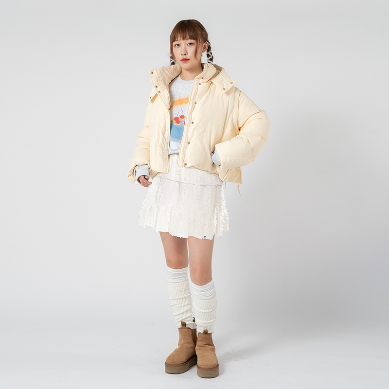 IVY COTTON MINI SKIRT_OFF WHITE