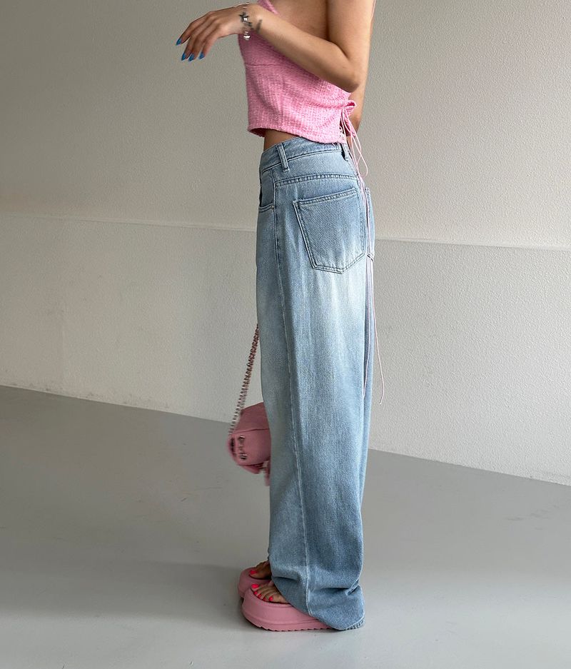 Fore Summer Light Blue Wide Pants