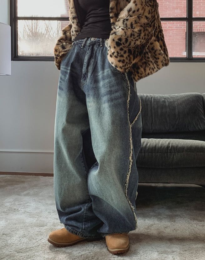 ULAN（ユレン）の「Duffy Double Dekki Washing Balloon Denim Pants（Pants）」