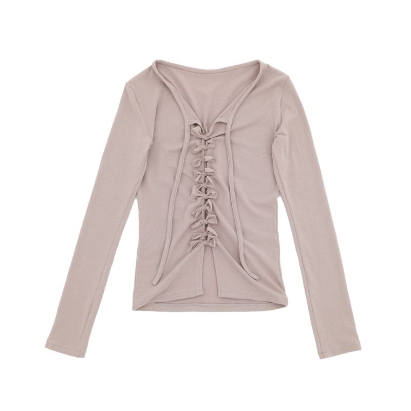TAAE（テ）の「[MADE] Knotted T-shirt 004（Tops）」