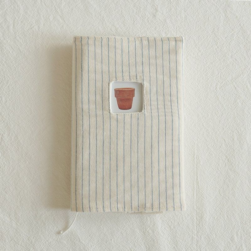 [MADE] Window stripe book cover_Sky blue
