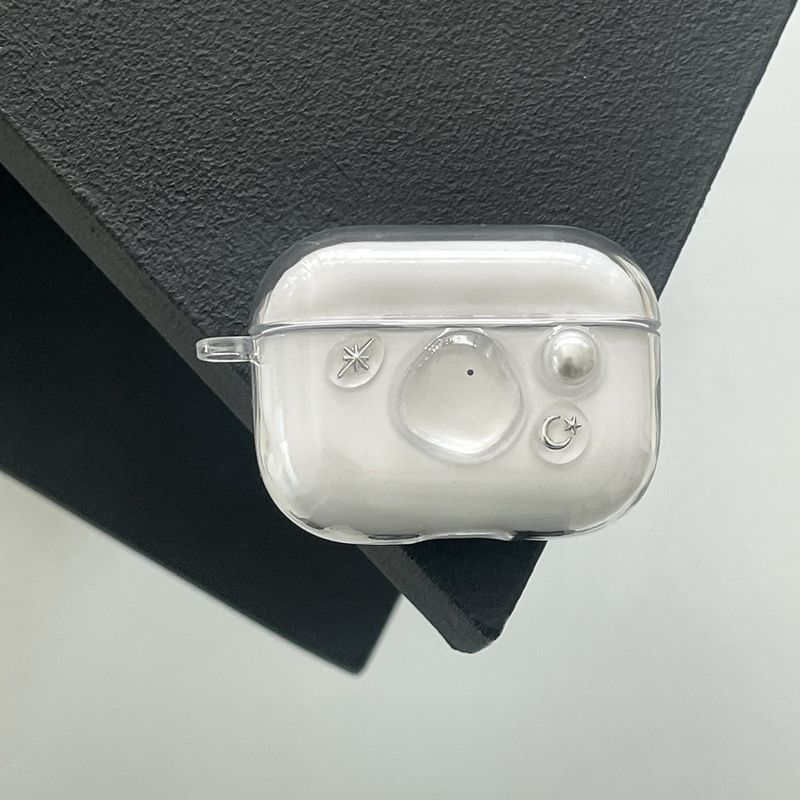 Ellebelle market（エルベルマーケット）の「[made]シルバーウォータードロップ Airpodsケース（スマホグッズ/小物）」