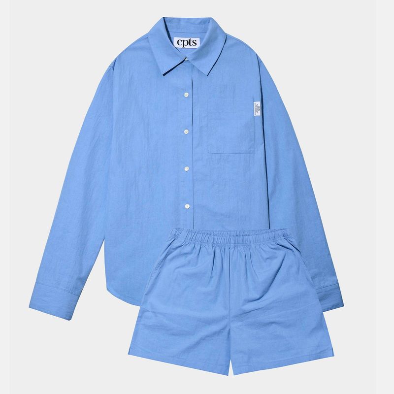 CPTS（シーピーティーエス）の「PAPER BUTTON SHIRTS SET_BLUE（Setup）」