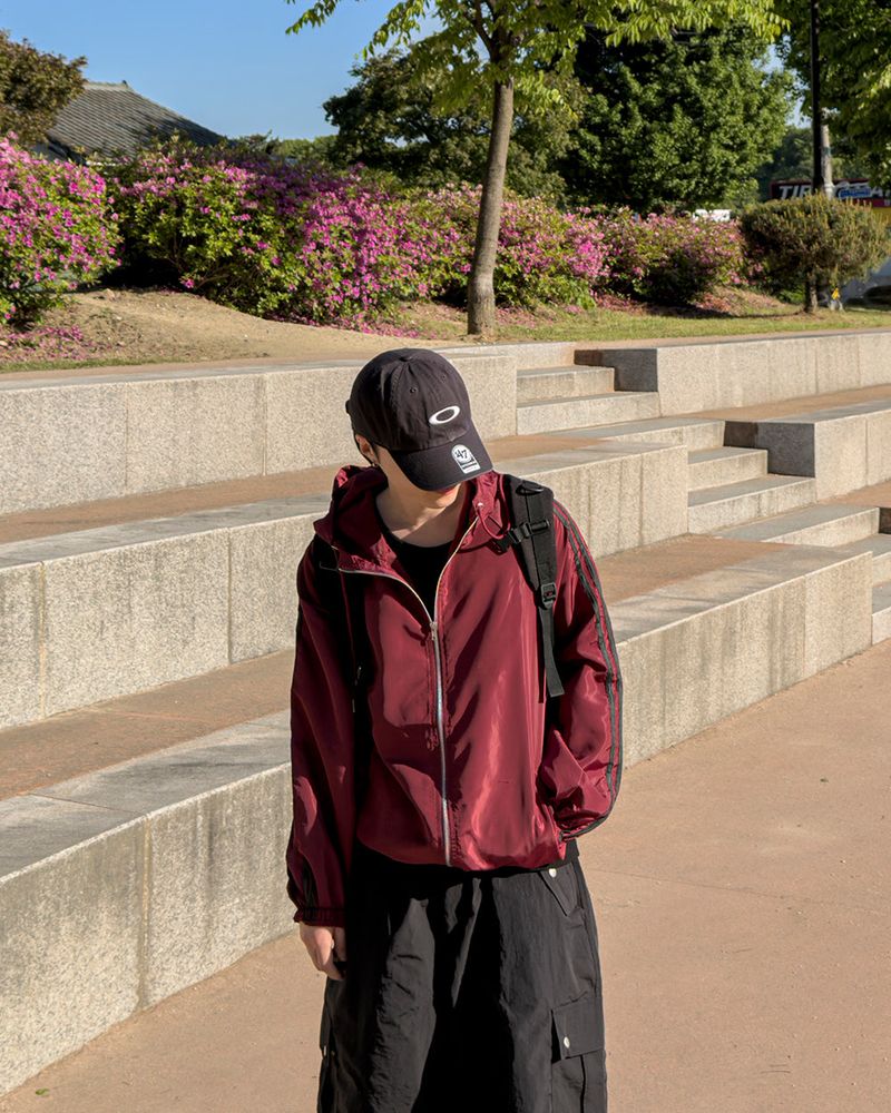 Dian Lightweight Hood Track Windbreaker
