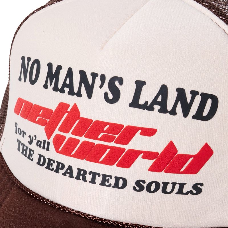NOBODYS TRUCKER HAT BROWN