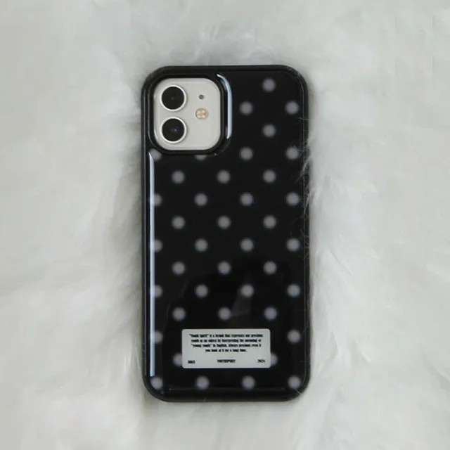 snow dot dark gray
