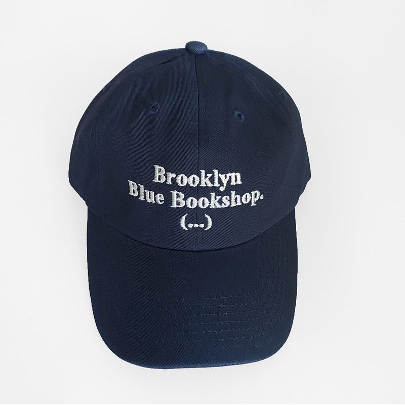 Brooklyn Blue Bookshop Ball Cap (Midnight Blue)