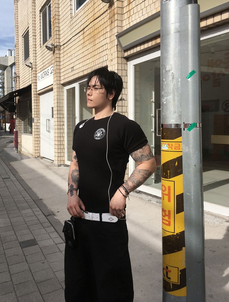 No.1760 US muscle half T (4color)
