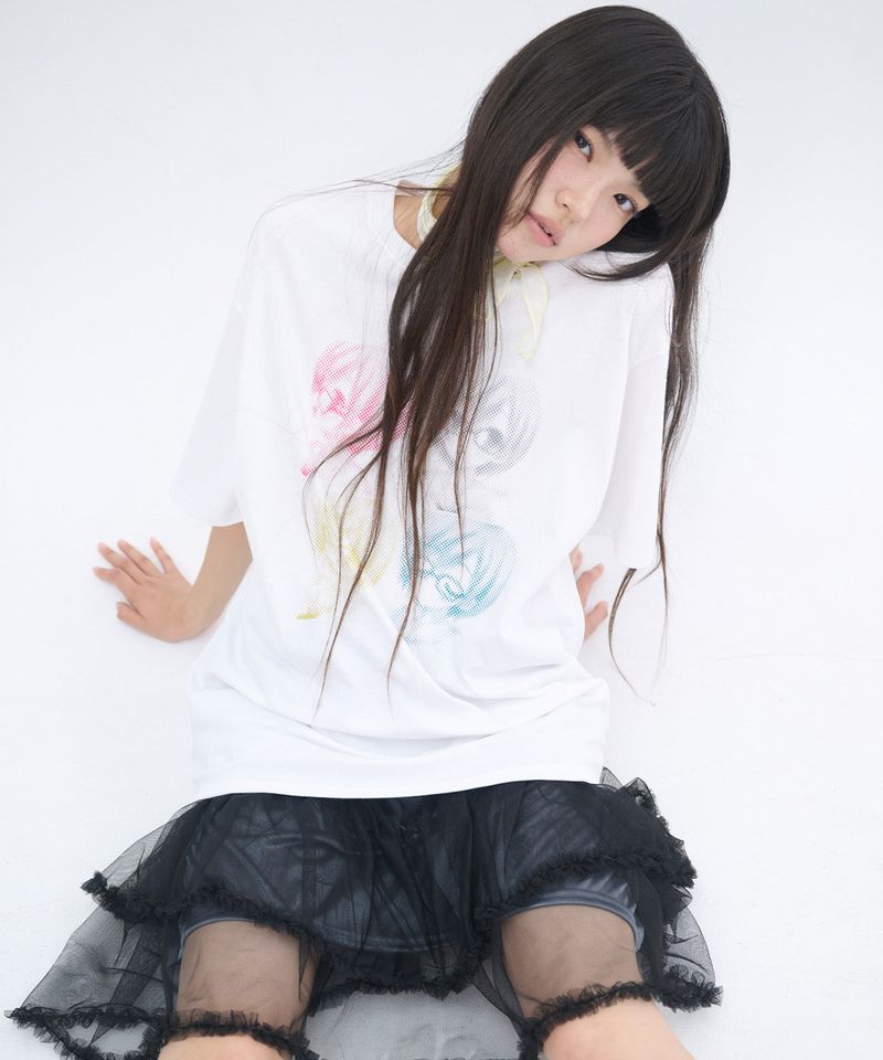 CAT GIRL EMOTION T SHIRT