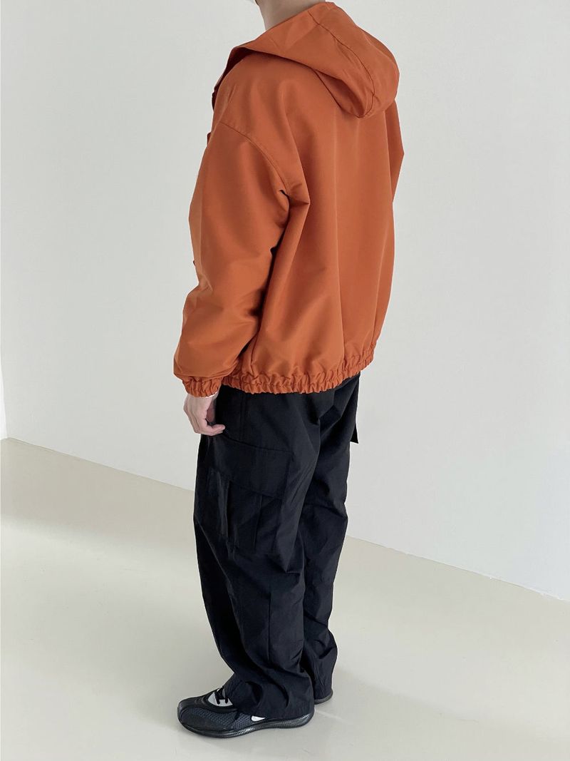 Fancy windbreaker hood jacket