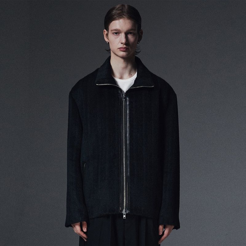 LMN3011（エルエムエヌ3011）の「BALLERINA HAIRY JACKET-BLACK（Jackets/Outerwear）」