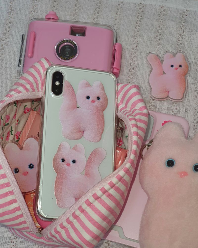Kitty Fork Jelly Hard Case