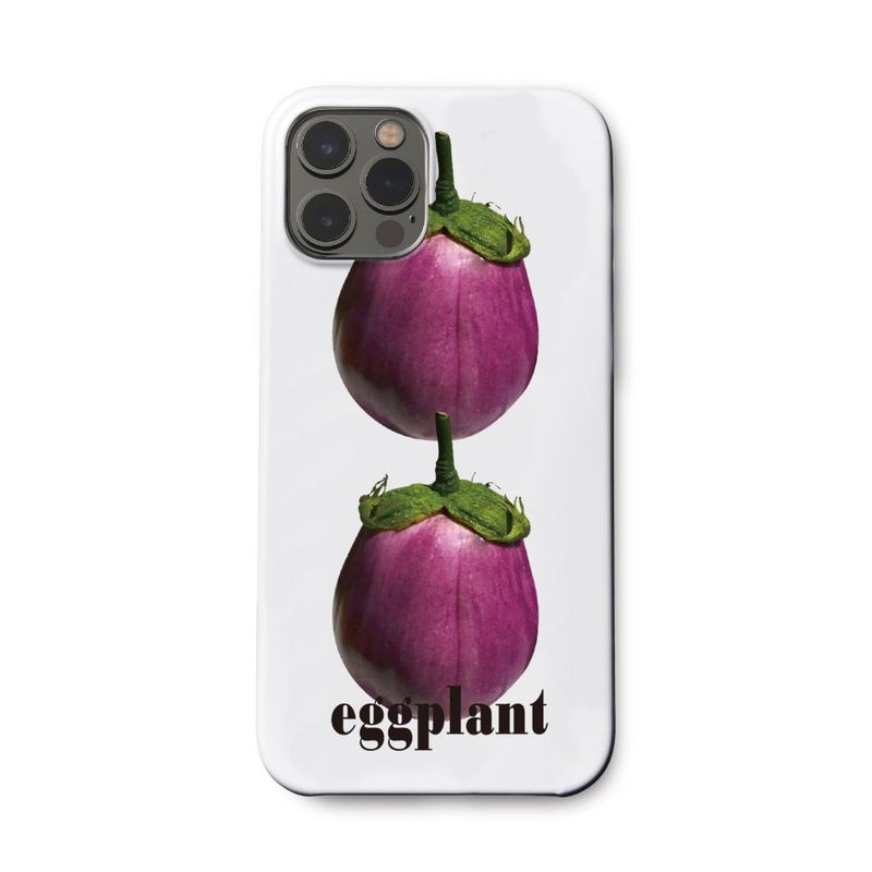 EGGPLANT PHONE CASE (HARD)