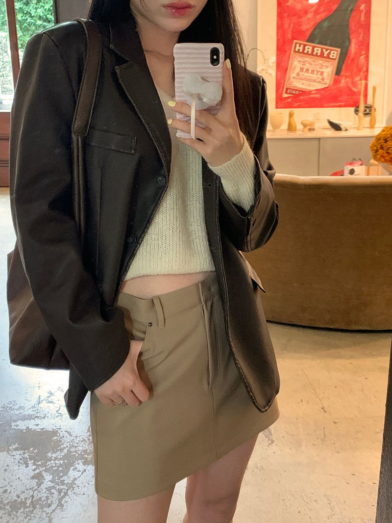 [MADE] LeToo Vintage Leather Jacket